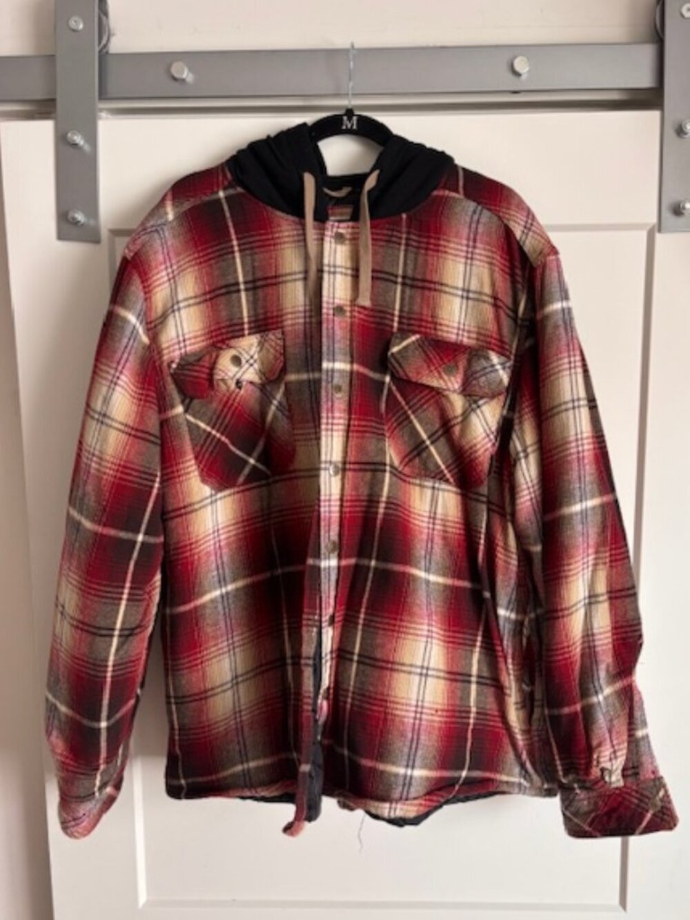 Legendary Outfitters Men’s Shirt Jacket with Hood - size XXL